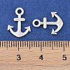 Tibetan Style Alloy Charms X-TIBEP-S297-14AS-RS-2