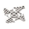 Non-Tarnish Viking 304 Stainless Steel Pendants LS-STAS-U010-08P-2