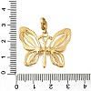 Butterfly 304 Stainless Steel Pendant Decorations STAS-R159-25G-3