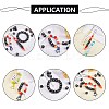 20Pcs Black Cube Letter Silicone Beads 12x12x12mm Square Dice Alphabet Beads with 2mm Hole Spacer Loose Letter Beads for Bracelet Necklace Jewelry Making JX433G-2