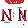 Acrylic Mirror Wall Stickers Decal DIY-CN0001-13B-N-2