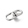 304 Stainless Steel Swivel Clasps STAS-U051-03D-P-2