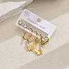 Stainless Steel Butterfly Earrings Sets NG9755-4