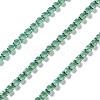 Iron Rhinestone Glass Cup Chain CH-U001-01A-2