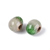 Handmade Crackle Porcelain Beads PORC-Q008-06B-10-2