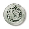 Natural Calcite Carved Pendants G-K349-03C-1