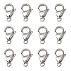 Tarnish Resistant Polished 316 Surgical Stainless Steel Lobster Claw Clasps LS-STAS-R072-18A-1