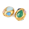 Oval Cat Eye Beads KK-H516-04G-2