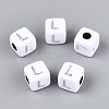 Opaque Acrylic Beads SACR-T035-03L-2