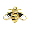 Real 18K Gold Plated Brass Micro Pave Cubic Zirconia Pendants KK-R159-33G-1