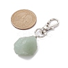 5Pcs 5 Styles Nuggets Gemstone Pendant Decoraiton HJEW-JM01435-S-4