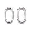 201 Stainless Steel Slider Charms STAS-F040-14-P-1