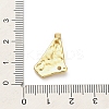 Brass Micro Pave Cubic Zirconia Pendants KK-M314-11G-3