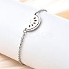 Funny 201 Stainless Steel  Watermelon Link Bracelets BJEW-B128-01P-3