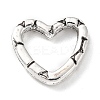 Tibetan Style Alloy Linking Rings PALLOY-P293-037AS-1