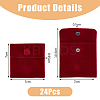 24Pcs Square Velvet Jewelry Bags TP-FI0001-02A-2