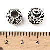 Tibetan Style Alloy European Beads FIND-E041-08AS-3