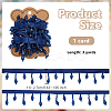 3 Yards Polyester Acrylic Beaded Trim OCOR-OC0001-88A-2