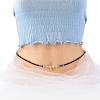 Glass Seed & Cat Eye Waist Beads NJEW-C00030-03-1