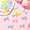 20Pcs 5 Colors AB Color Plated Acrylic Beads CRES-YW0002-62-4