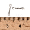 Non-Tarnish 304 Stainless Steel Connector Charms STAS-Q323-02A-P-3