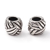 304 Stainless Steel European Beads STAS-M298-01AS-2