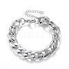 Tarnish Resistant 304 Stainless Steel Bracelets STAS-D162-09-1