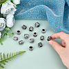 DICOSMETIC 14Pcs 7 Style 304 Stainless Steel European Beads STAS-DC0004-61-2