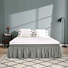 Adjustable Polyester Wrap Around Bed Skirts AJEW-WH20022-10D-01-5