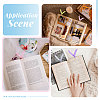 12Pcs Polyester Ribbon Bookmarks AJEW-CA00024-7