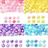 50Pcs 10 Styles Acrylic & Resin Round Beads Sets DIY-YW0012-03A-2