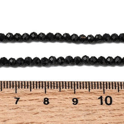 Natural Black Agate Beads Strands G-H336-A02-02-1