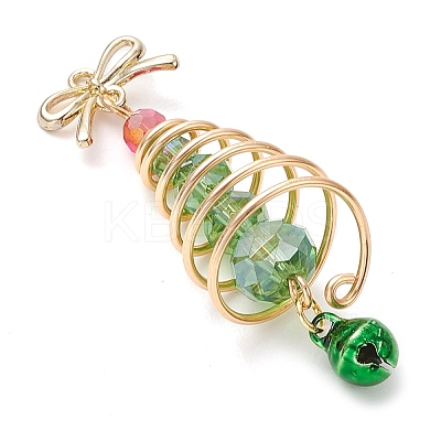 Glass & Alloy Pendants PALLOY-JF02990-01-1