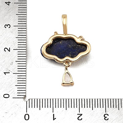 Natural Mixed Stone Carved Pendants GG-CBA5963-03-1