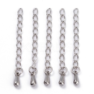 Tarnish Resistant 304 Stainless Steel Chain Extender STAS-L214-03B-1