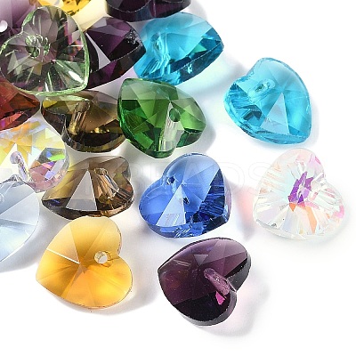 Romantic Valentines Ideas Glass Charms G030V10mm-M-1
