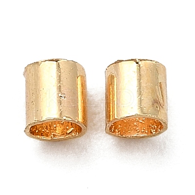 Brass Spacer Beads KK-F855-06G-1
