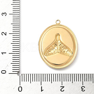 304 Stainless Steel Epoxy Resin with Natural Shell and Sequins Inside Pendants STAS-L026-17G-E04-1