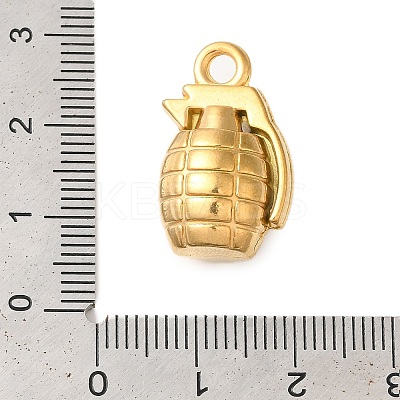 Ion Plating(IP) 304 Stainless Steel Pendants STAS-N103-63G-1