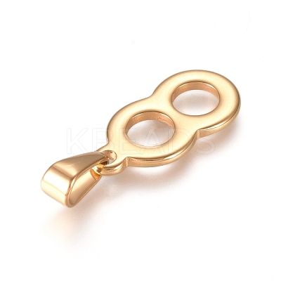 304 Stainless Steel Pendants STAS-L210-05A-G-1