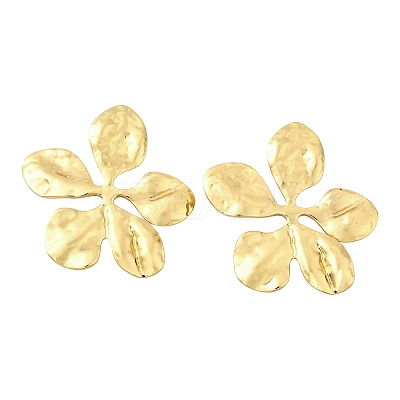 304 Stainless Steel Stud Earrings for Women EJEW-U069-02G-1