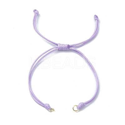 Adjustable Braided Eco-Friendly Korean Waxed Polyester Cord AJEW-JB01203-1