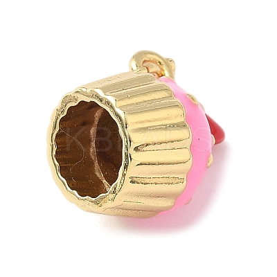 Brass Enamel Pendants X-KK-L239-045G-02-1