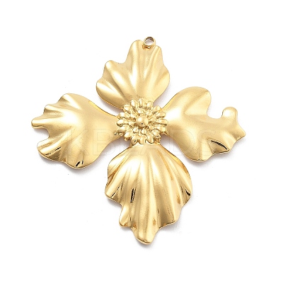 304 Stainless Steel Pendants STAS-R155-045G-01-1