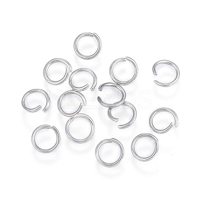 Tarnish Resistant 304 Stainless Steel Open Jump Rings LS-A-STAS-F110-05P-1