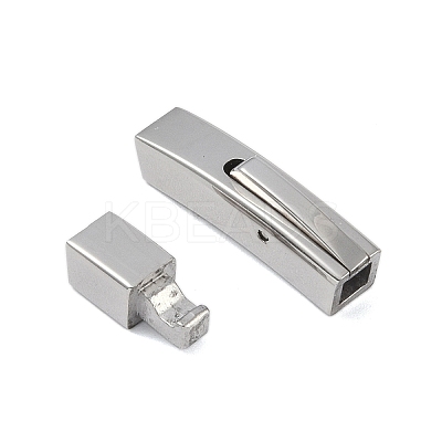 Non-Tarnish 316 Stainless Steel Bayonet Clasps STAS-K282-08D-P-1