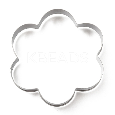 Tarnish Resistant 304 Stainless Steel Cookie Cutters DIY-E012-55-1