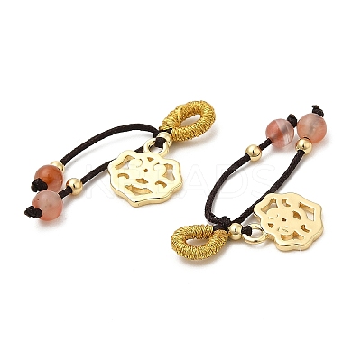 Brass Lock Pendant Decorations G-G008-13G-1