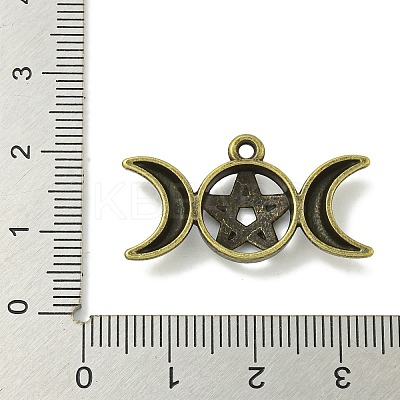 Tibetan Style Alloy Pendants TIBE-I026-5978AB-1