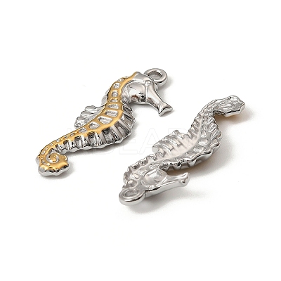 Marine Organism 304 Stainless Steel Pendants STAS-T068-55B-GP-1